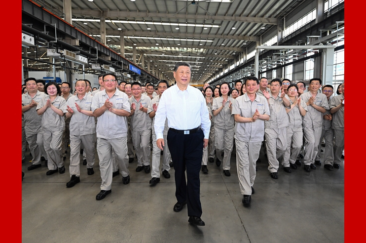 习近平：坚定信心推动高质量发展高效能治理<br/>奋力谱写中原大地推进中国式现代化新篇章